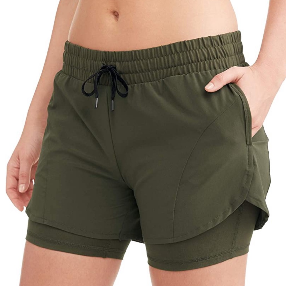 AVIA Lined Athletic Shorts (Medium)